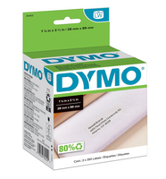 Dymo address label printer labels