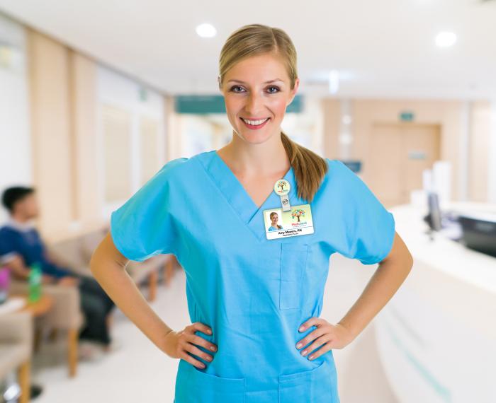 Simplify Your Medical Personnel's ID Cards