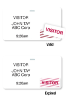 Adhesive Badge Back (Thermal-Printable) with Token Expiration Area