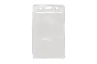 Vertical Badge Holder with Color Bar, Data/Credit Card Size