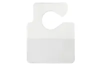 Clear Vinyl Large Cut-Out Hangtag Holder