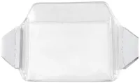 Clear Vinyl Arm Band Badge Holder