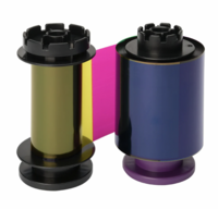 Evolis Agilia YMCK-KI Full Color Ribbon - 400 prints