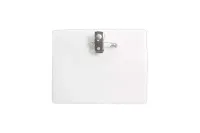 Horizontal Badge Holder with Pin/Clip Combo, Convention Size