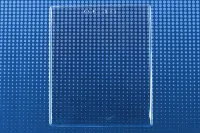 Vertical Large Event Badge Holder with Slot & Chain Holes