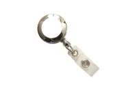 Round Badge Reel With Strap And Slide Clip