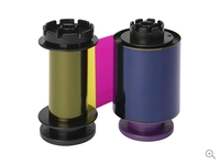 Evolis Badgy YMCKO Full Color Ribbon - 100 prints