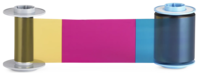 Fargo RBN2 HDP6600 Full-color ribbon with resin black panel YMCK - 750 prints