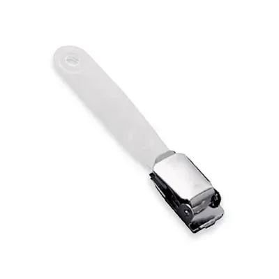 Clear Vinyl Suspender Badge Clip