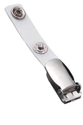 Reinforced Vinyl Strap Clip with NPS Suspender Clip