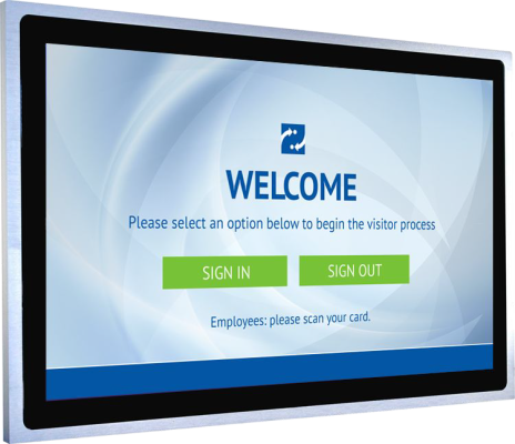 Savance Workplace Visitor Management Wall Mounted Kiosk
